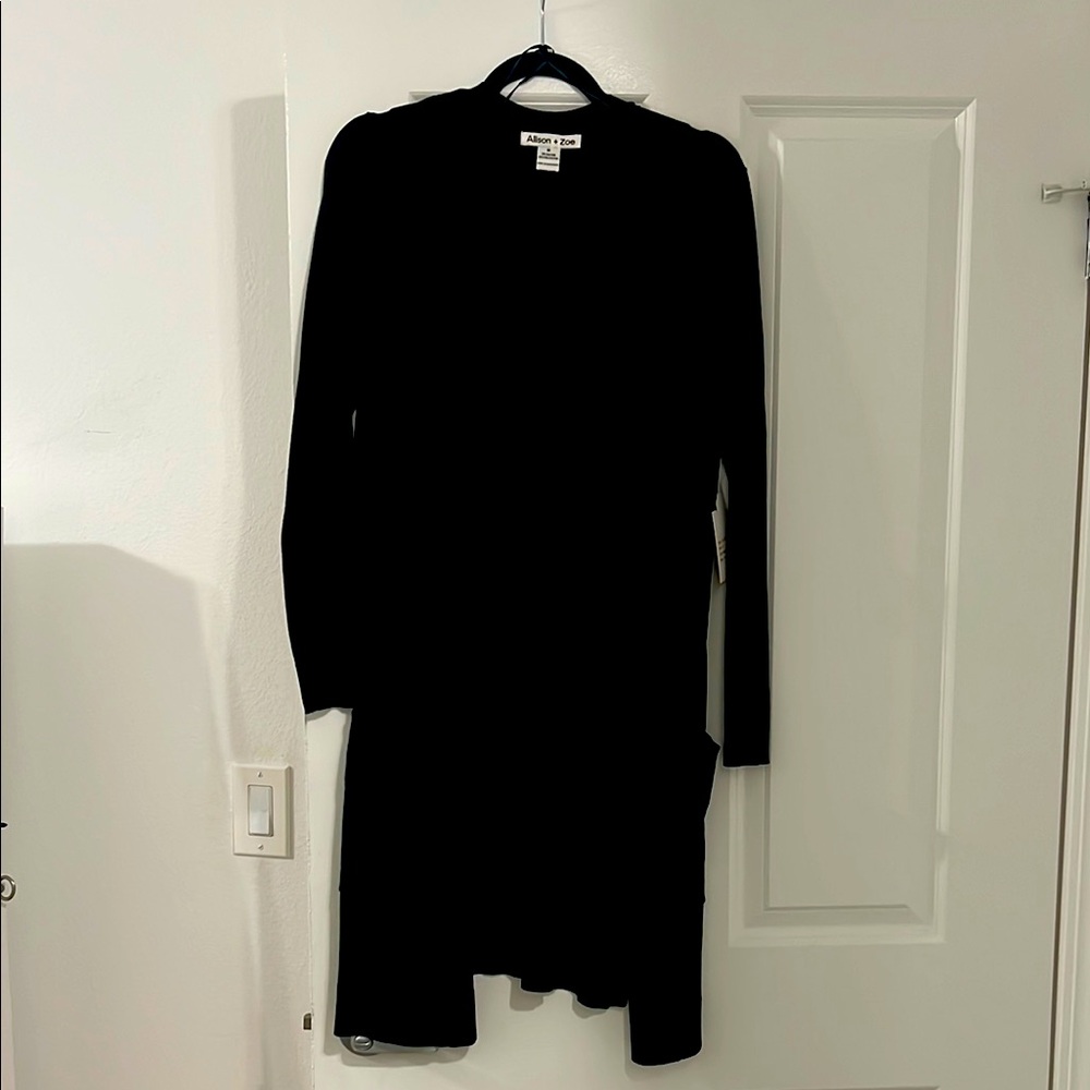 Black Long Sleeve Cardigan